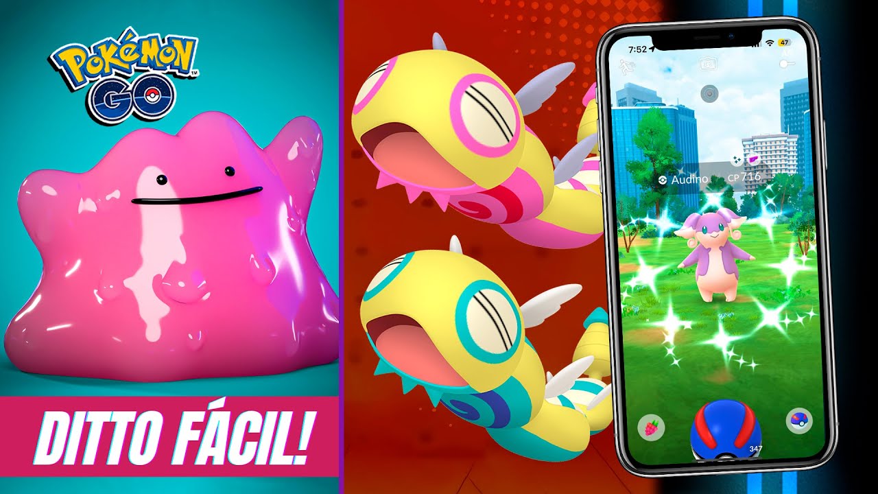 Consiga F&Aacute;CIL o Ditto no Pok&eacute;mon GO! Lan&ccedil;amento do Dudunsparce