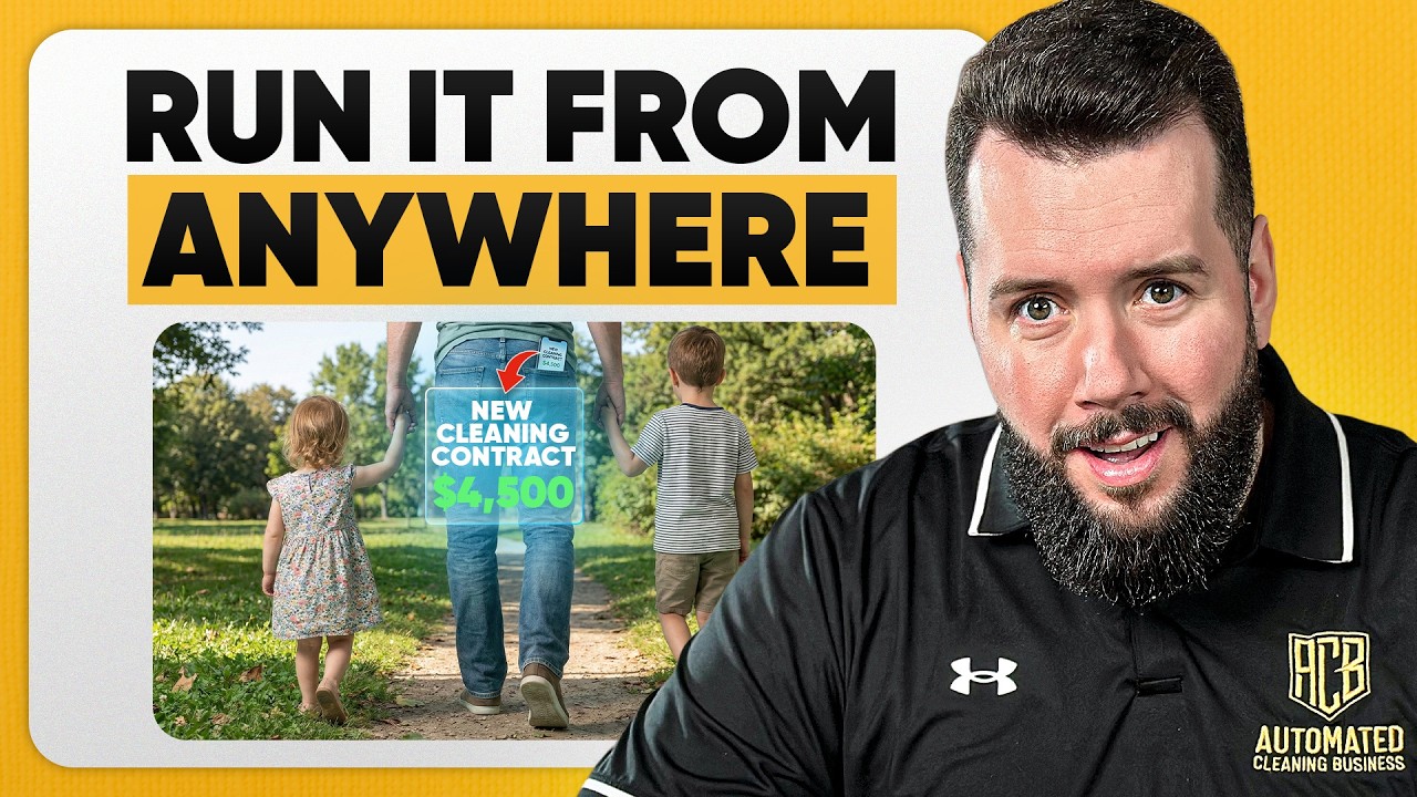 Everything You NEED to Start a Cleaning Business (As A Busy Family Man)