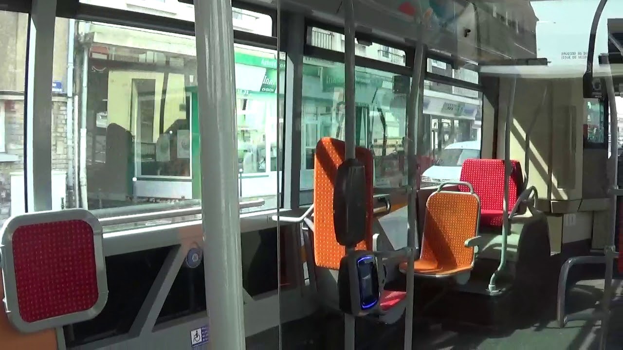 Ligne G : Trajet entre Rosny et Station Liane dans un Irisbus Crealis Néo 12 175