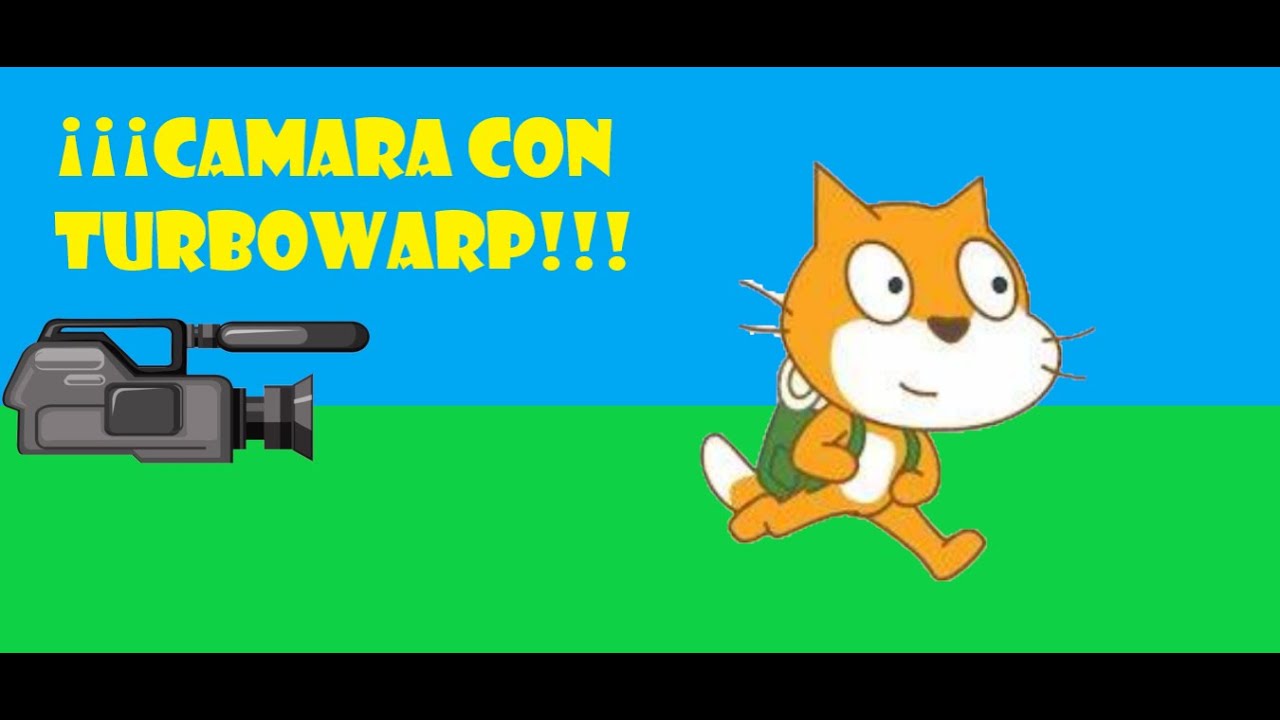 Como hacer que la cámara siga al personaje, en Turbowarp
