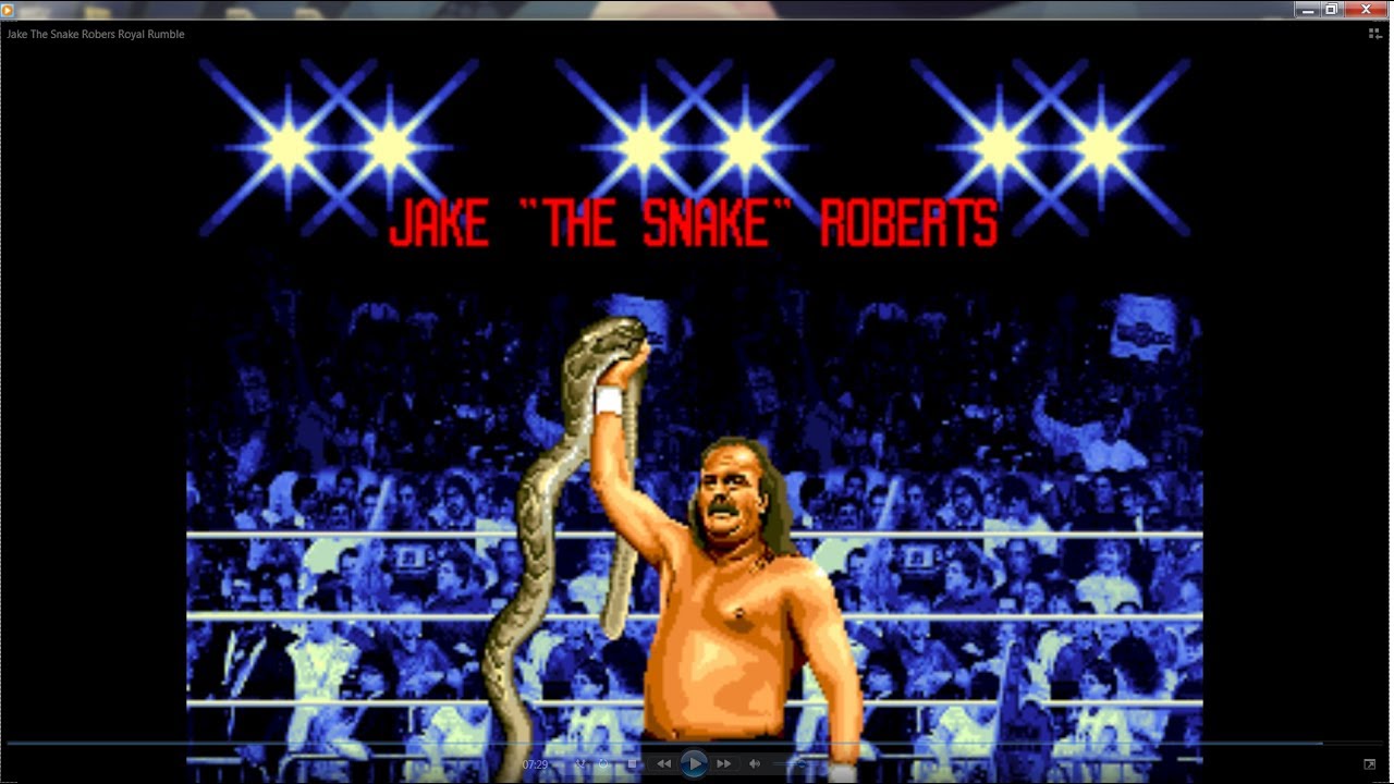 WWF Wrestlefest - Original 1991 Arcade Version - Royal Rumble with Jake the Snake Roberts