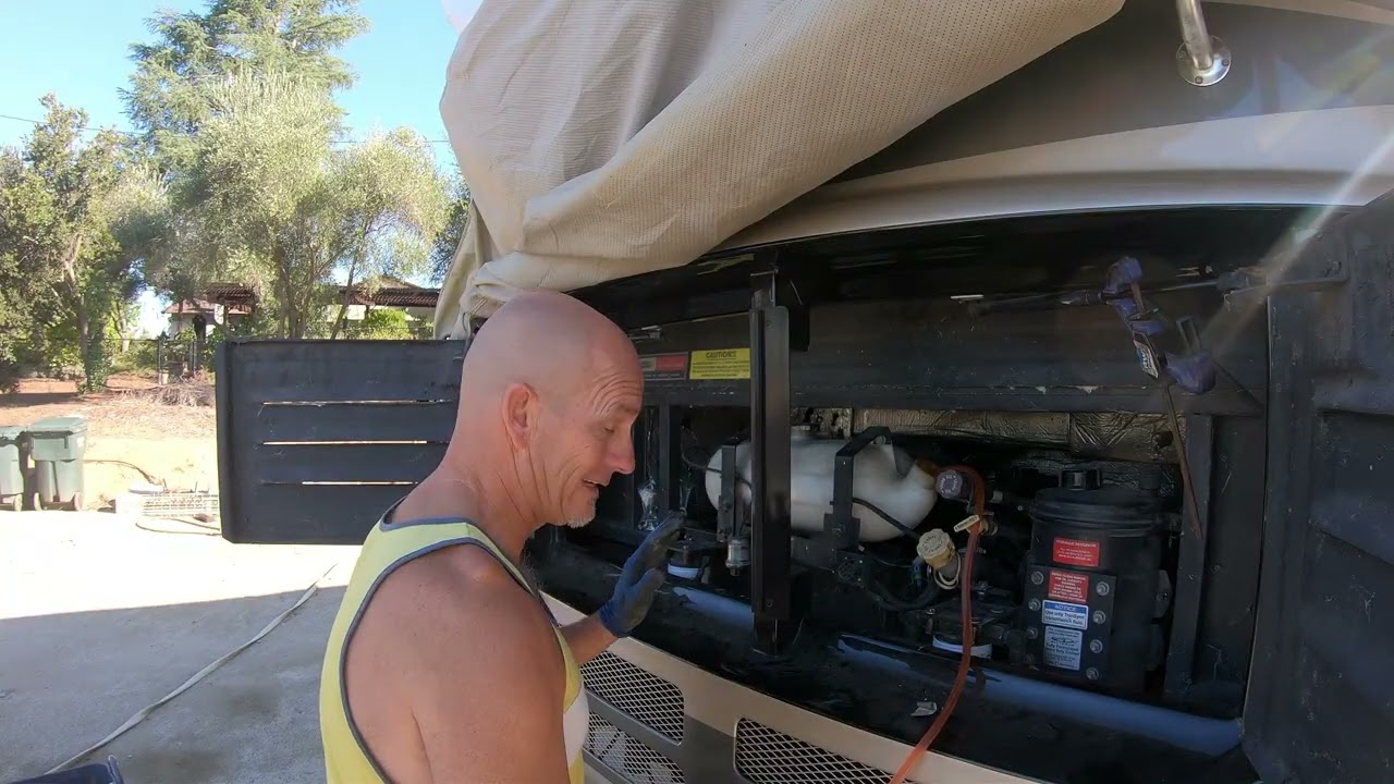 2006 Tiffin Allegro Bus Coolant reservoir replacement, surge tank