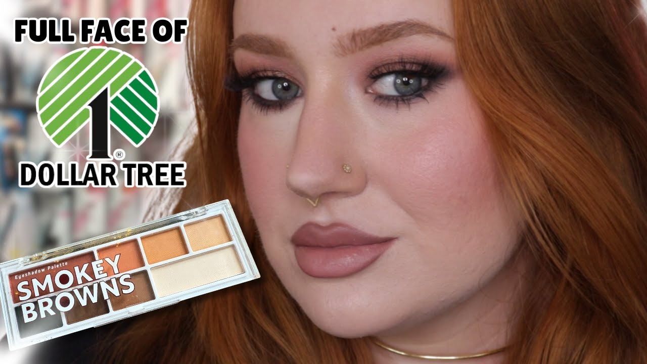 $1 Smokey Glam?! How I Make a Full Face of Dollar Tree Products Work ★