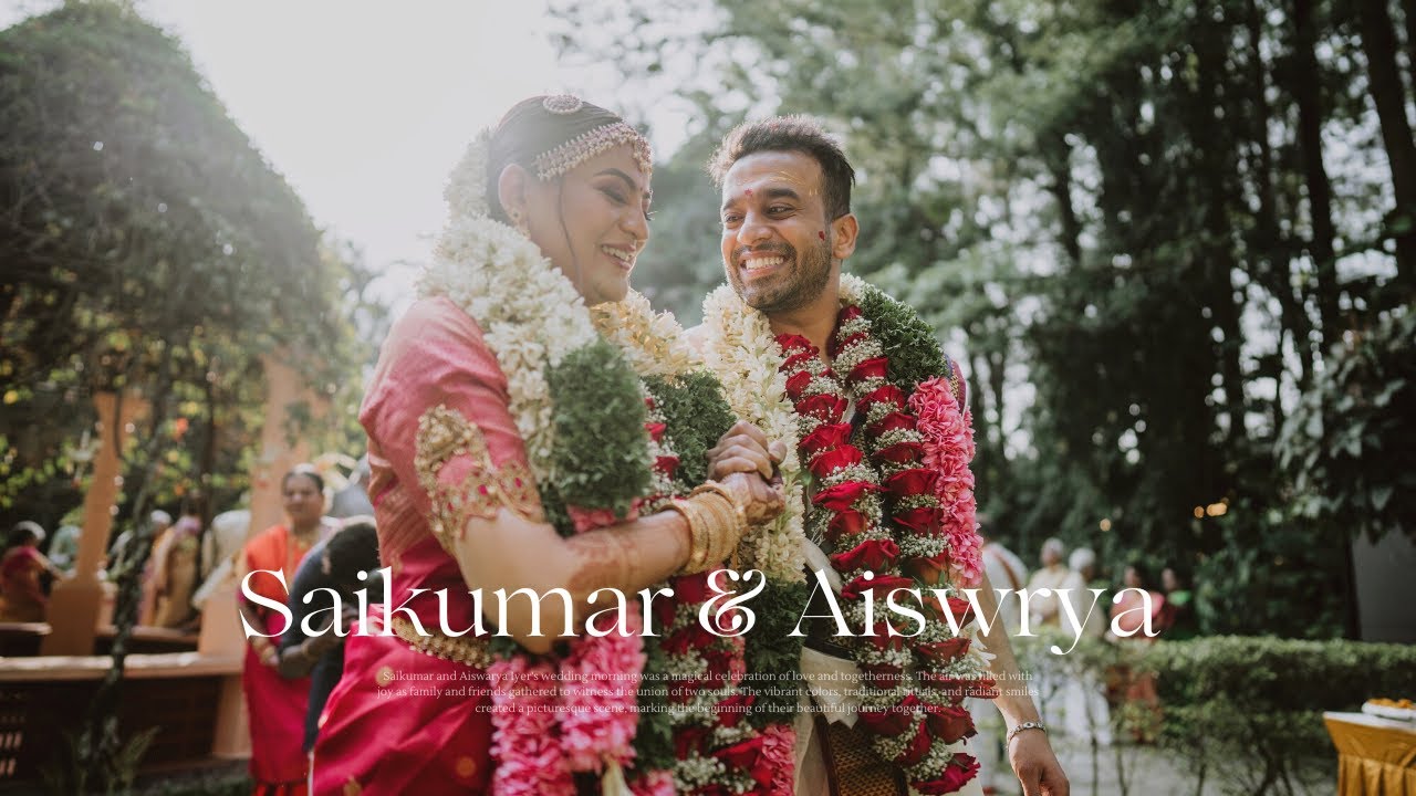 Saikumar & Aiswarya | Best Iyer's Enchanting Wedding Ever | 4K | Kiran Productions