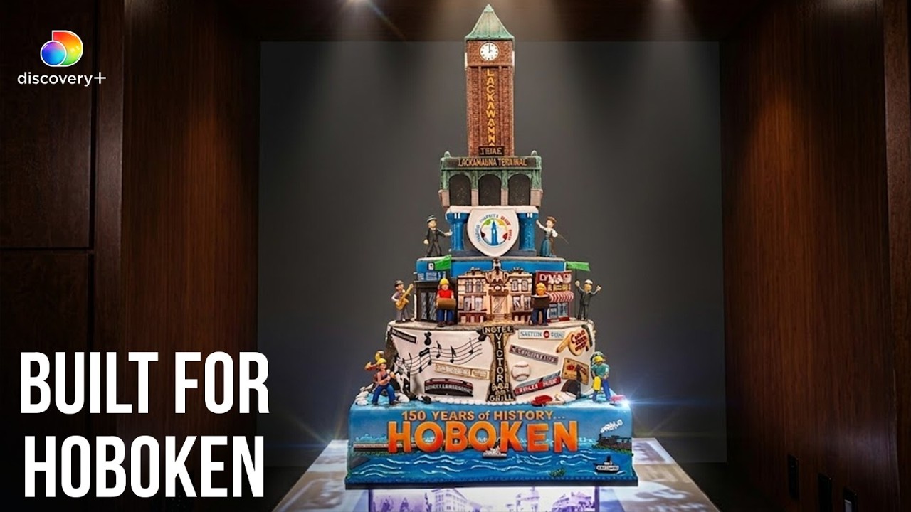 A Cake Built To Rebuild Hoboken | Cake Boss S6 E4 | discovery+ India