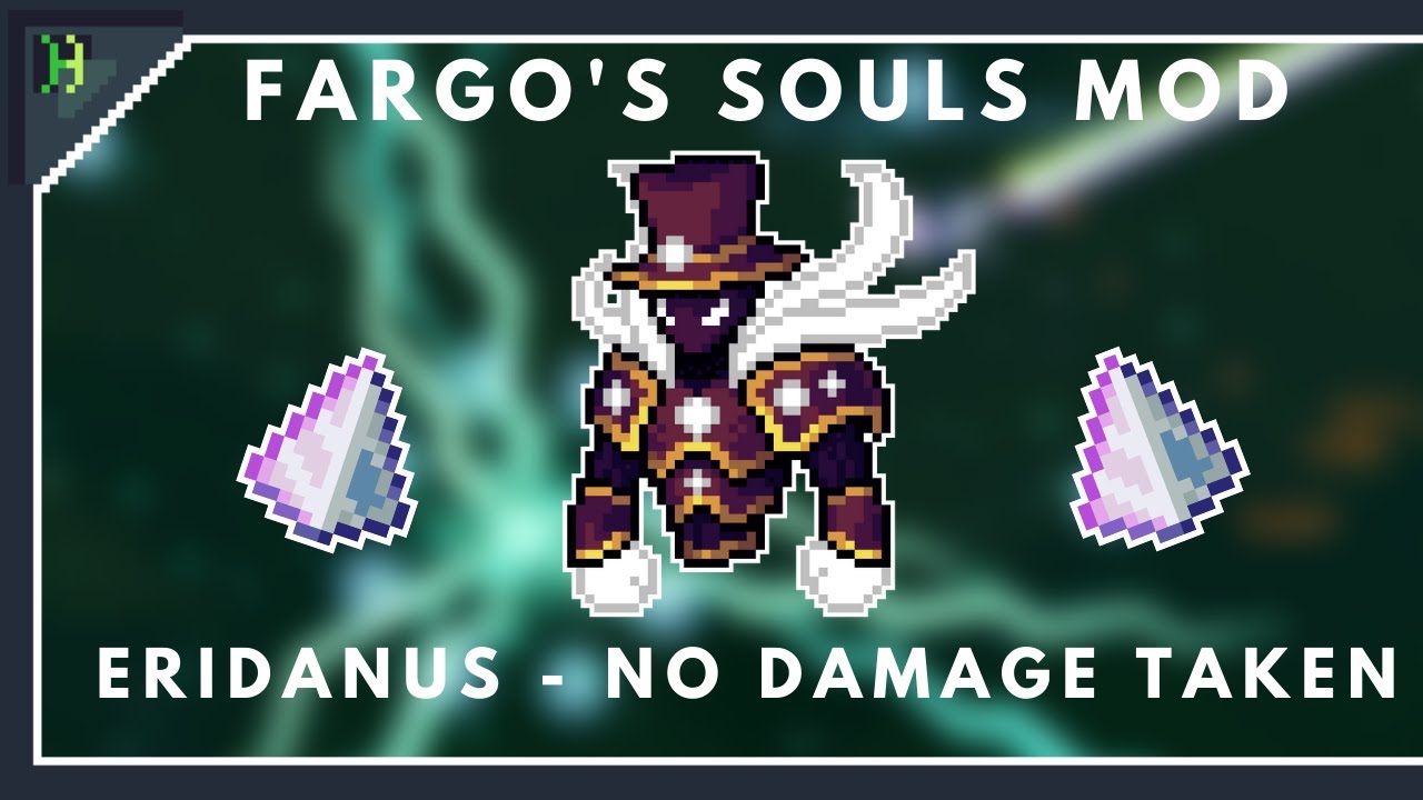Eridanus, champion of the Cosmos no hit/ no damage taken - Fargo's SOULS mod - Terraria