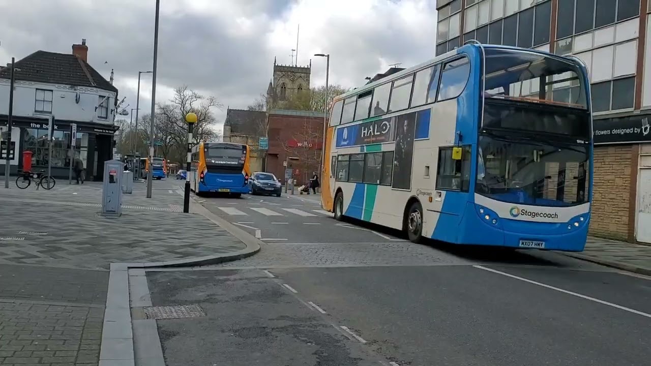 Buses at Grimsby Riverhead Exchange & Bethlehem Street (28/03/2024)