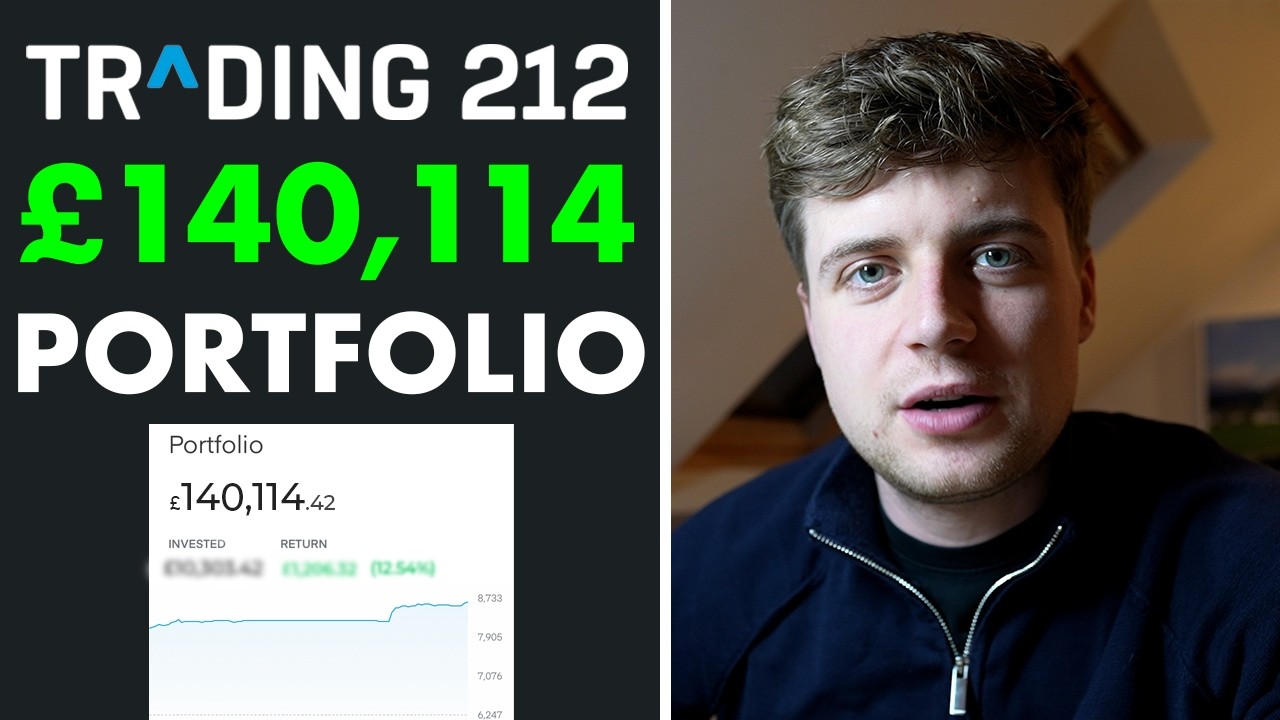 Обновление портфеля Trading 212! | Портфель на сумму более 140 114 фунтов стерлингов (возраст 26 ...