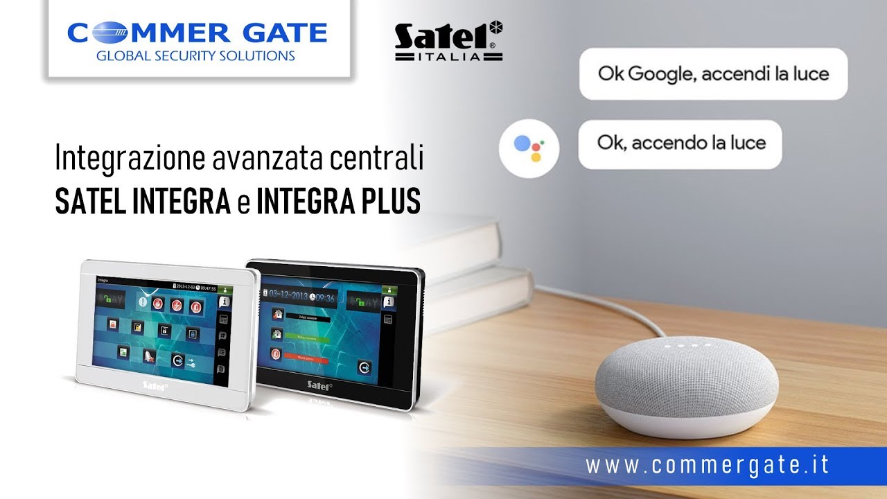 SATEL Italia - Integrazione no limits con INTEGRA e INTEGRA PLUS