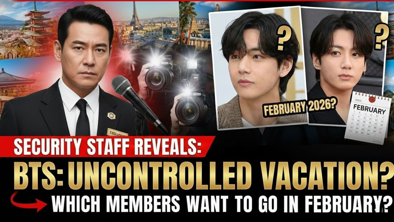 SECURITY STAFF Reveals: Which BTS Members Want To Go On An Uncontrolled Vacation In February?