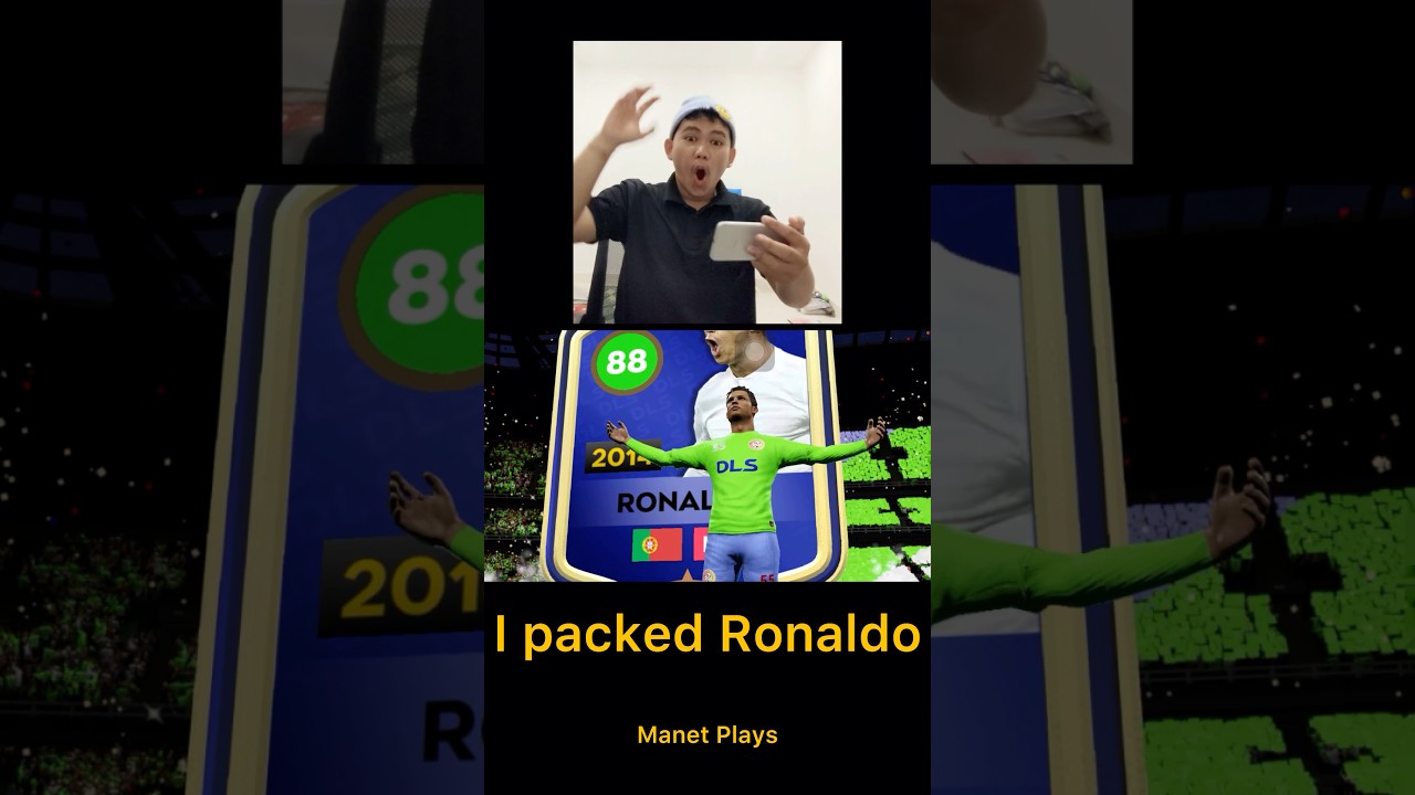 I packed 88 Ronaldo in Legendary Champion #ronaldo #cr7 #shorts #dls #dls25 #acting #ftg #ytshorts