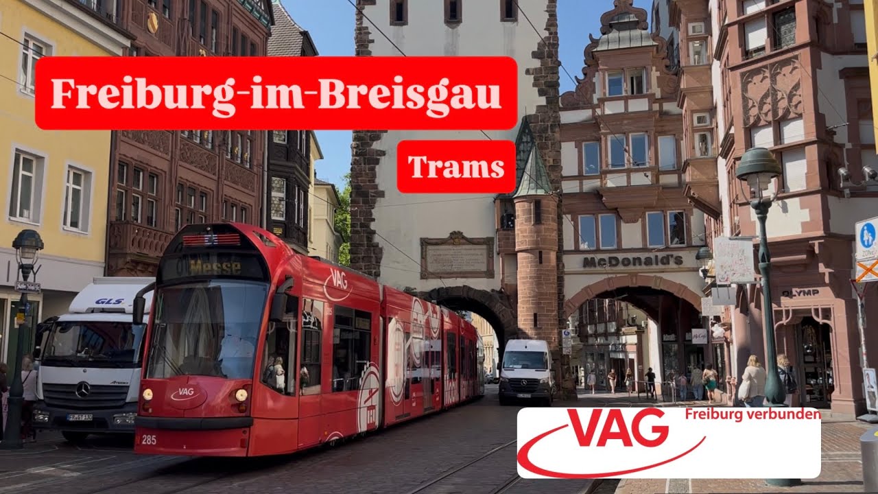 Freiburg-im-Breisgau - Trams