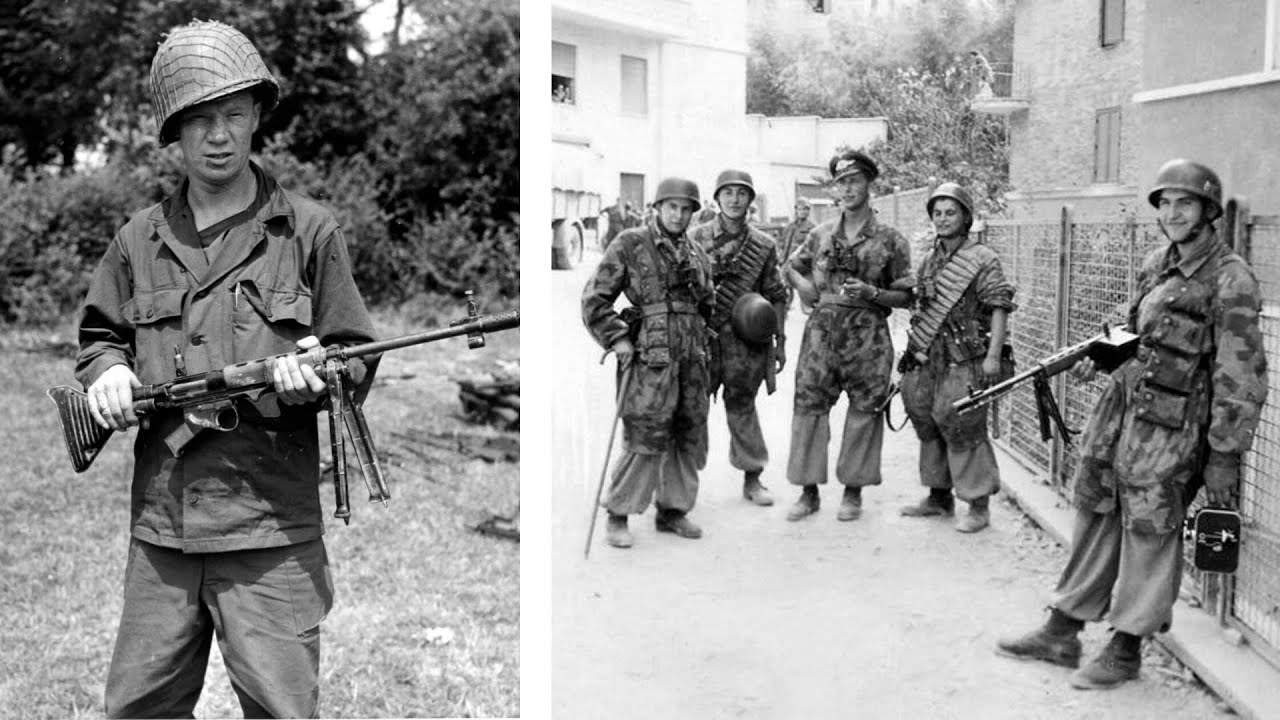 Amerikanische Fallschirmjäger Lachten Über Das Deutsche FG 42, Bis Sie Seine Überlegene...