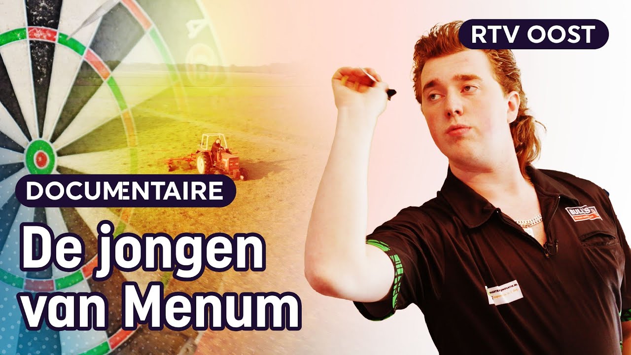 Boer én profdarter: Danny 'The Mullet' Jansen op weg naar WK Darts | RTV Oost