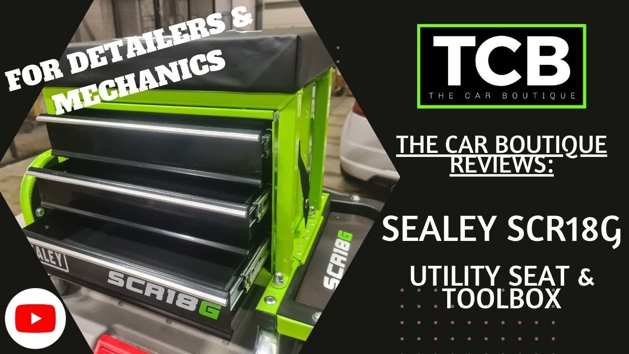 The Car Boutique reviews: SEALEY SCR18G Utility Seat & Toolbox
