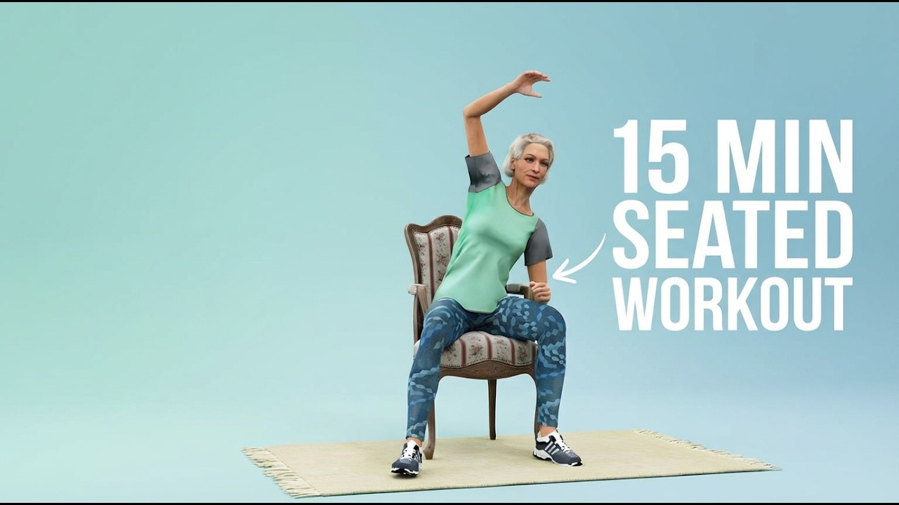 15 Min Seated Workout: Boost Heart Health for Seniors