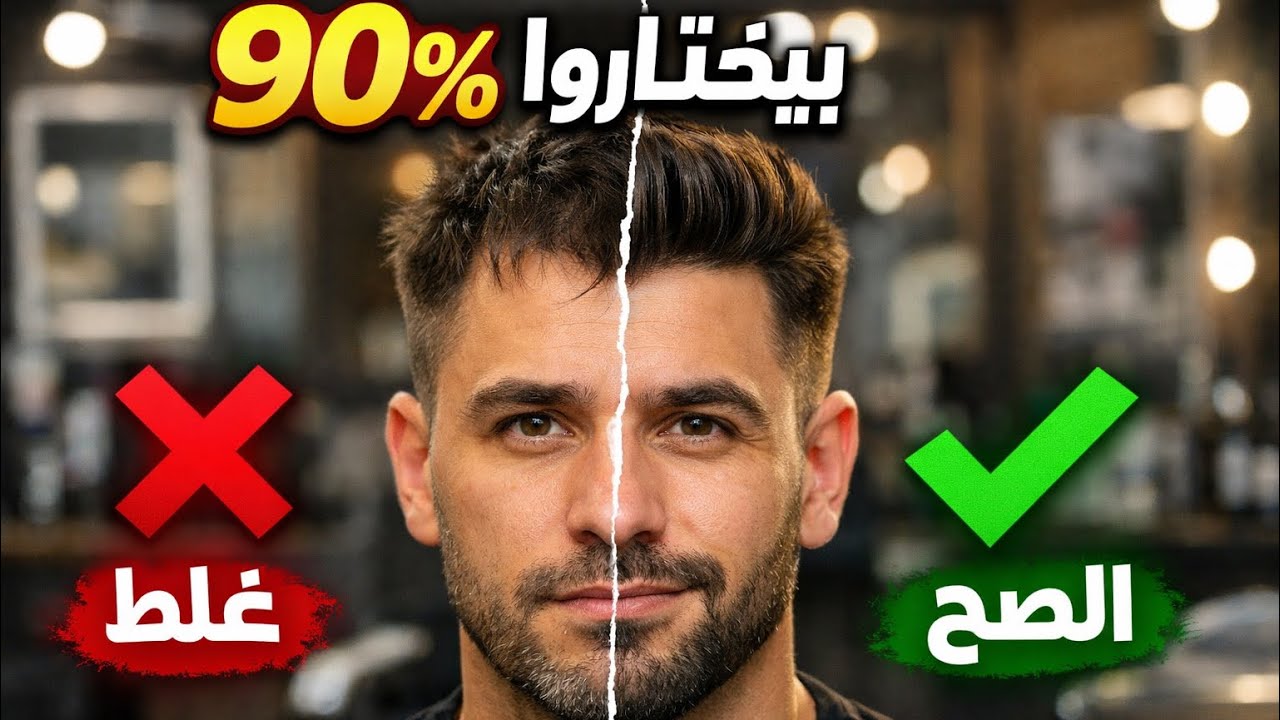 90٪ من الرجالة بيختاروا قصة شعرهم غلط! اعرف الصح حسب شكل وشك