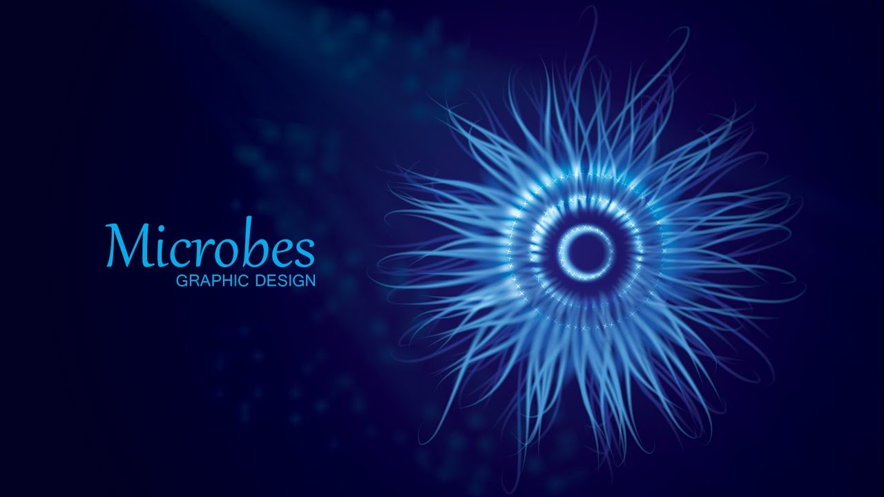 Graphic Design - Adobe Illustrator/Photoshop - Microbes