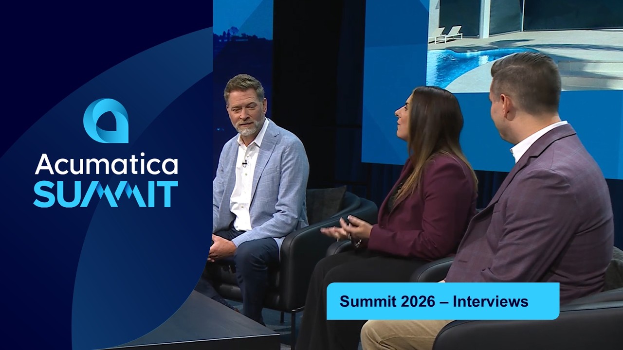 Acumatica Summit 2026 - Keynotes Customer Interview - Storm Smart