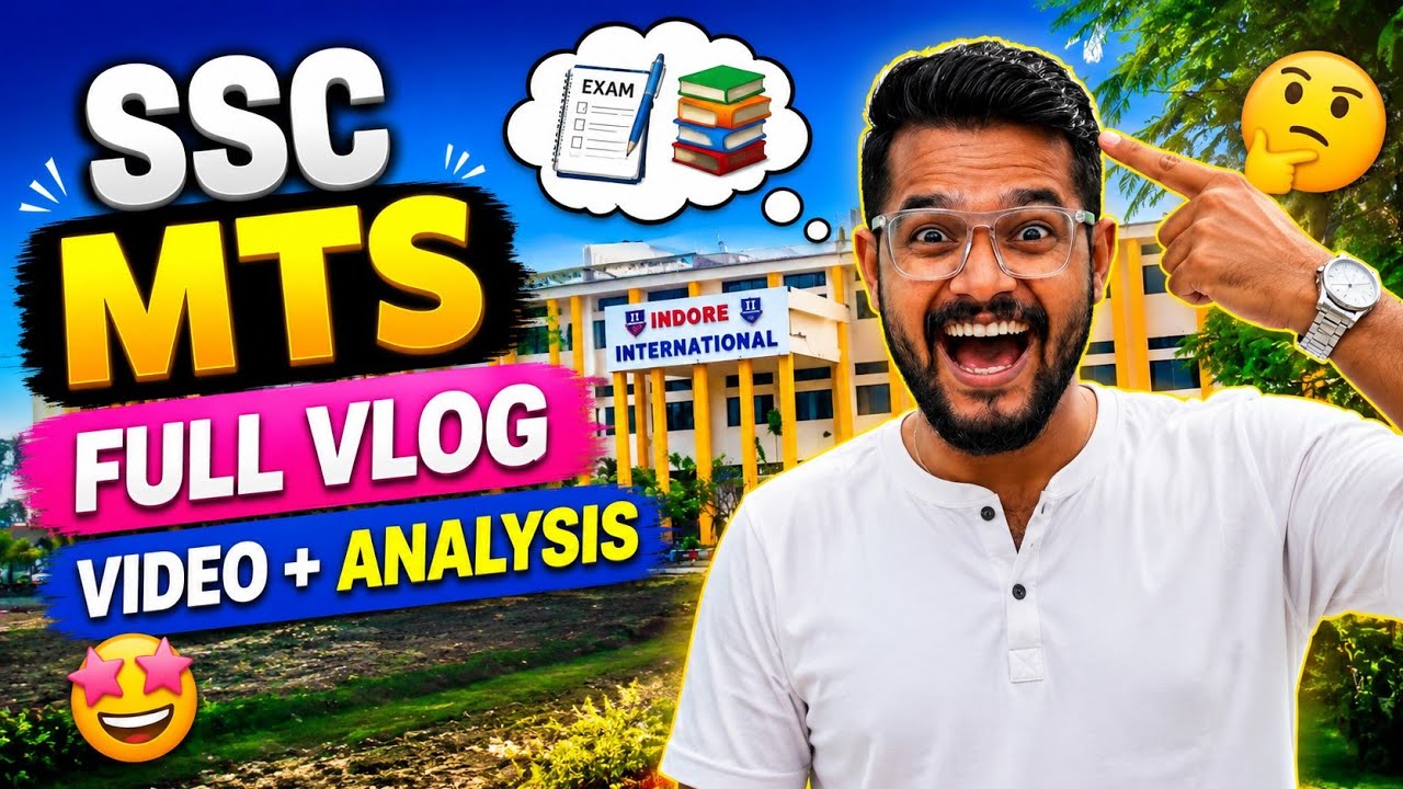 MTS Paper Vlog | Exam Center Traveling Vlog 2026 🚆🔥