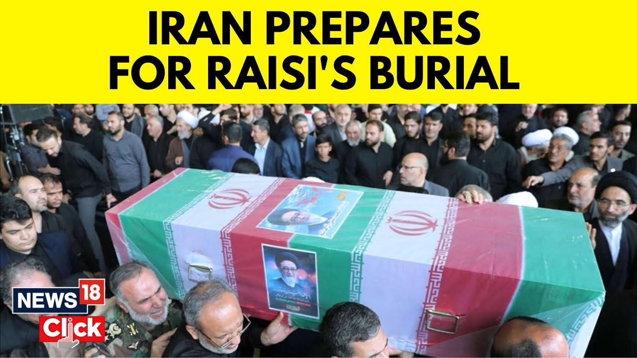 Ebrahim Raisi Funeral | Iranian President's Burial In His Hometown Mashhad | Imam Reza Shrine | G18V