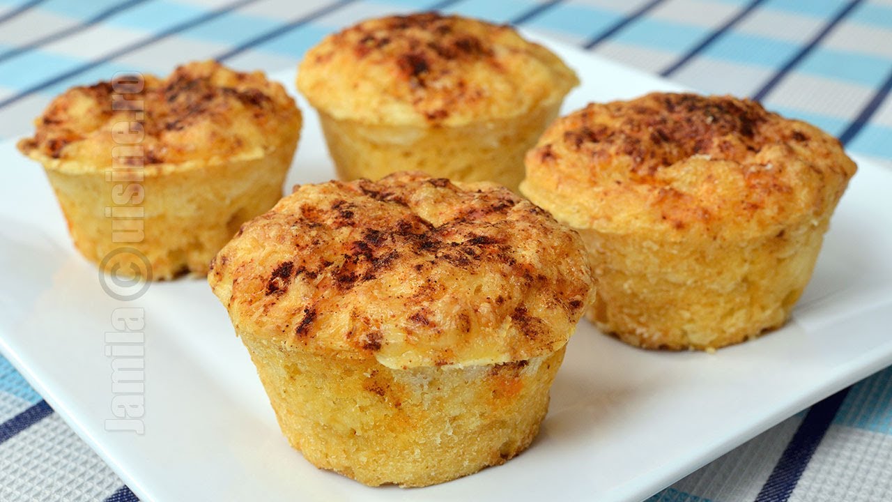 Briose cu cascaval | JamilaCuisine