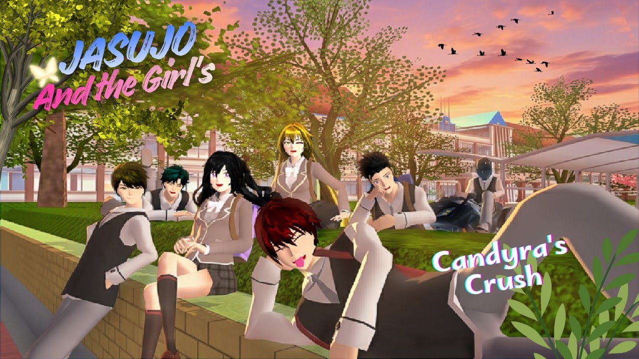 JASUJO Eps. 2 | Candyra's Crush | Drama Sakura School Simulator