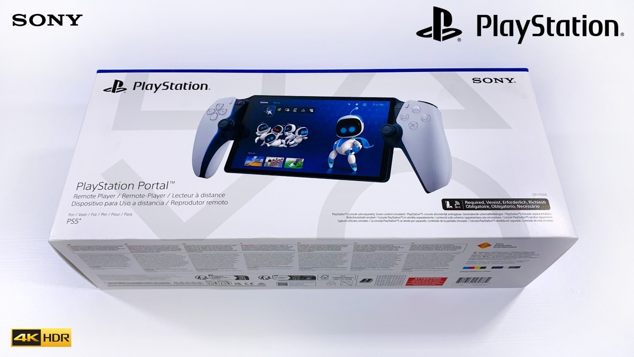PlayStation Portal Unboxing (Handheld Remote Player for PS5)