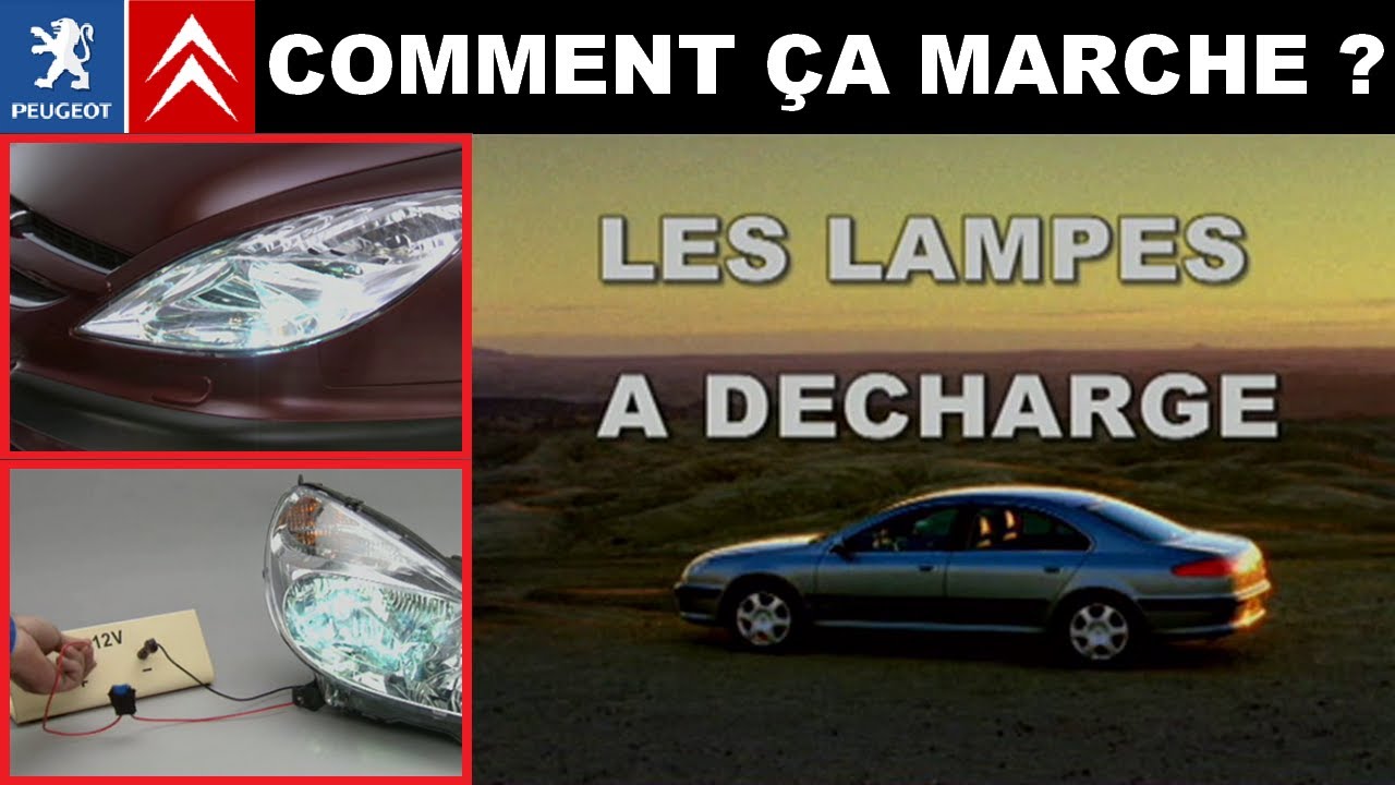 Le fonctionnement des phares x&eacute;non PSA Peugeot Citro&euml;n