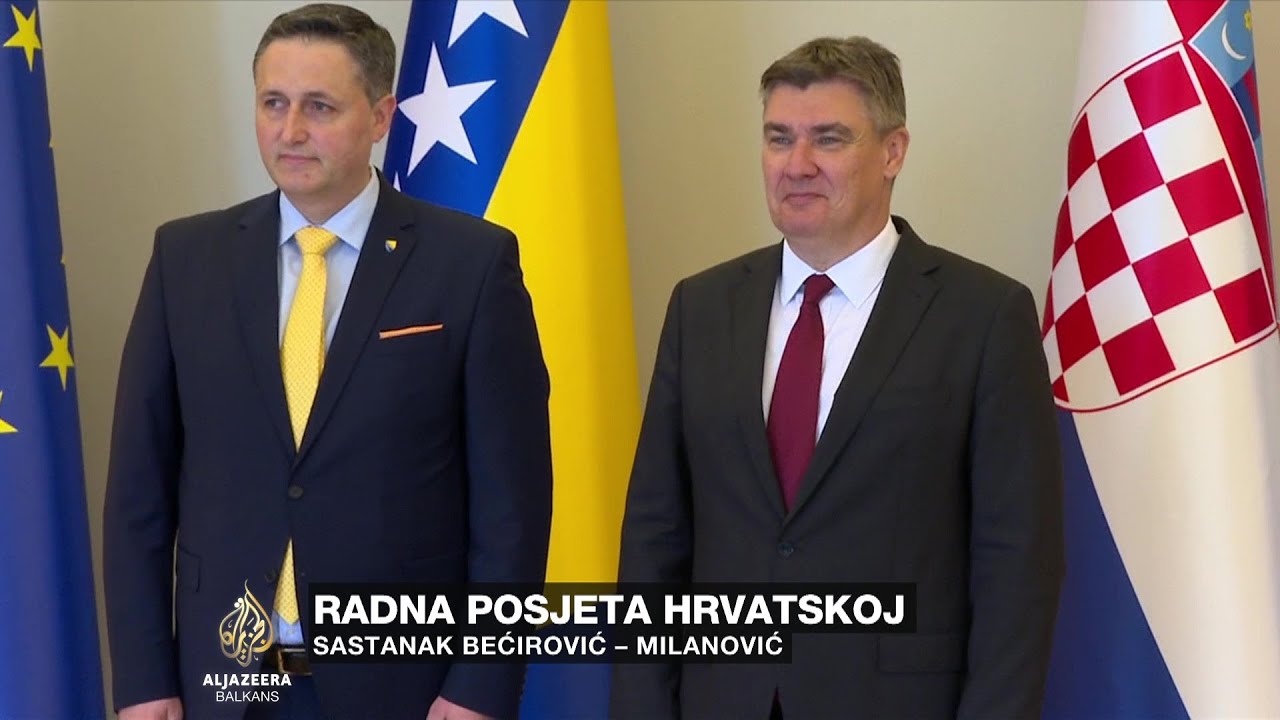 Poruke Milanovića i Bećirovića nakon sastanka u Zagrebu