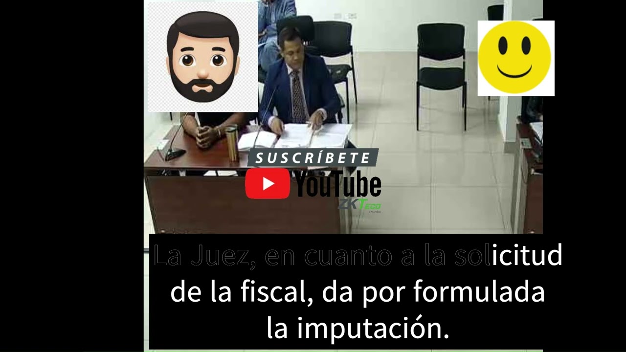 Audiencia de Solicitudes Múltiples. Imputación y Medidas Cautelares, caso hurto agravado.