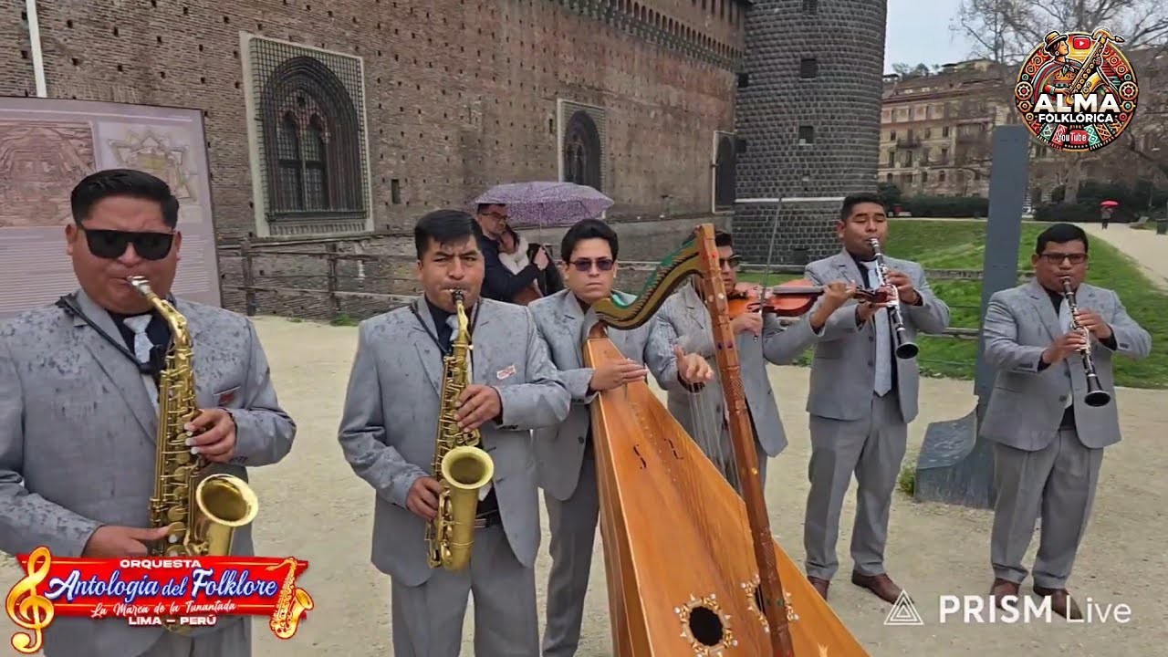 Muliza y Tunantada en Milán Italia 🇮🇹 | Antología del Folklore Lima-Perú 🇵🇪 