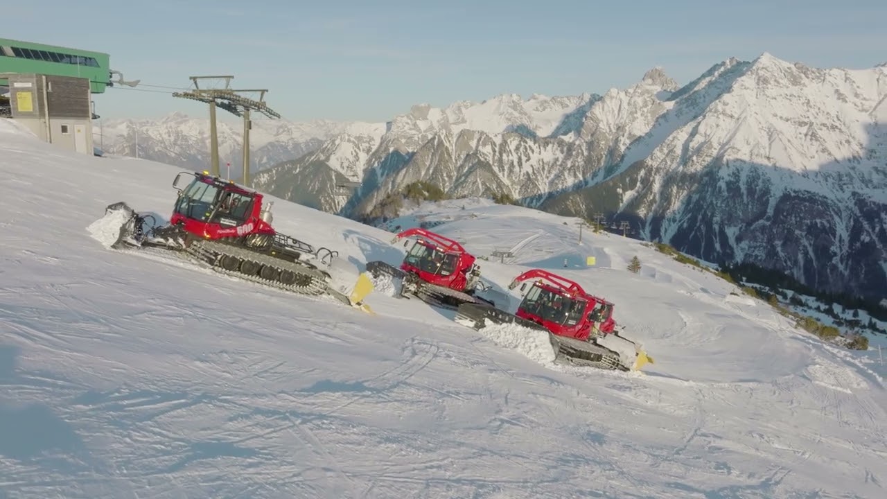 Brandnertal Bergbahnen - Pistenbully Flotte