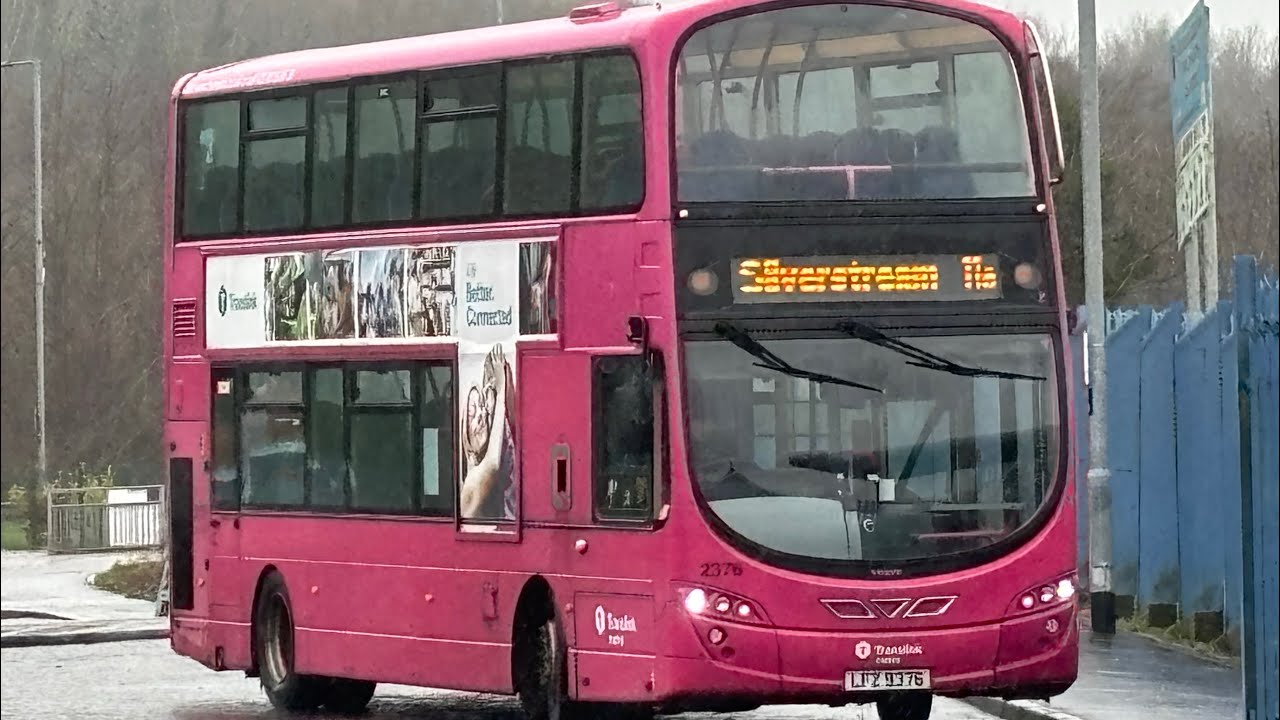 *Fast Driver + Featuring Hill Revs* Ride onboard Translink Metro 2376 (LFZ 9376) - 11a Silverstream 