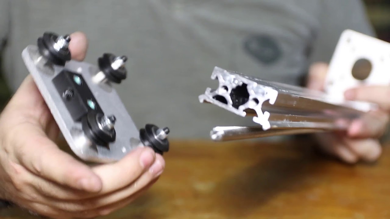 CNC DIY - Montagem do Carrinho do Eixo Z - Parte 1