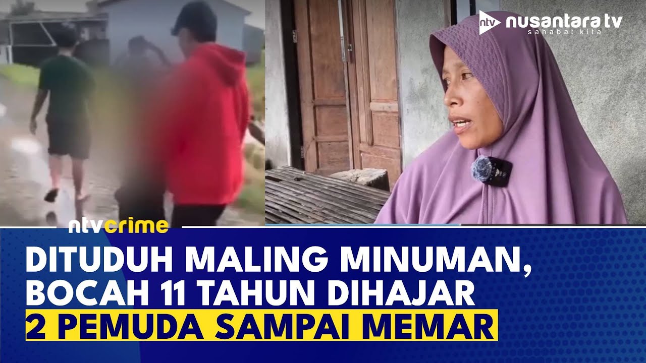 Brutal! Detik-detik Bocah di Bawah Umur Kena Amuk 2 Pria, Korban Alami Luka Memar | NTV CRIME