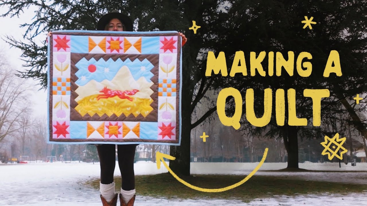 ❆ A very slow winter update | Being delusional thinking I can make a quilt and chatting with you ❆