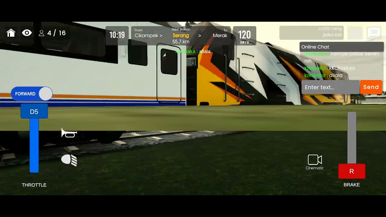 Dinas argo parahyangan pakai cc300 ireng 