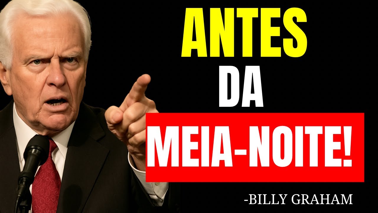 ANTES DA MEIA-NOITE: Se isto ficar no seu lar, as bênçãos não entram - Billy Graham 
