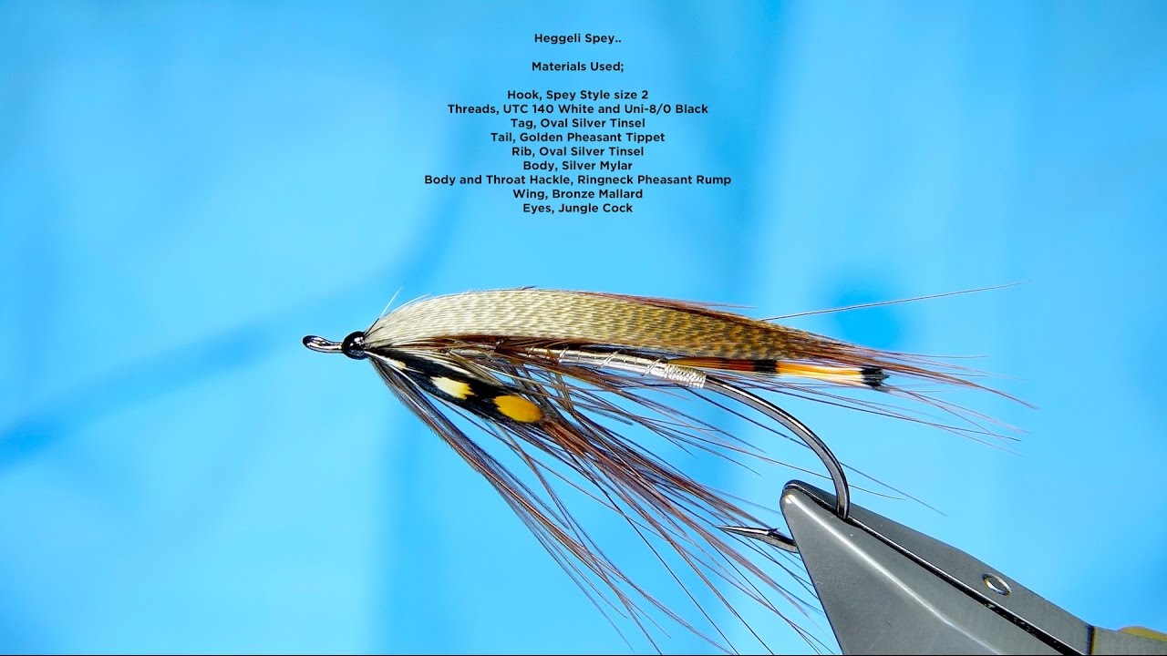 Tying the Heggeli Spey Fly with Davie McPhail