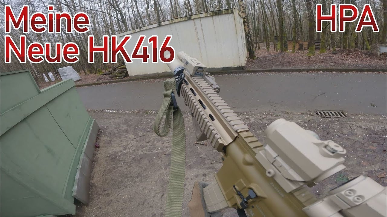 Ich habe den Umstieg auf HPA gemacht! Meine neue HK416! | Area M | [4K60fps] | LoneEclipseAirsoft
