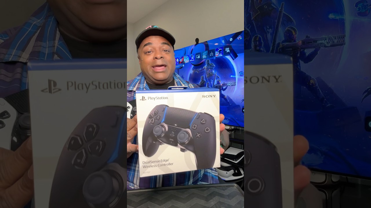 ЧЕРНЫЙ контроллер PS5 Dualsense Edge теперь мой любимый контроллер PS5!