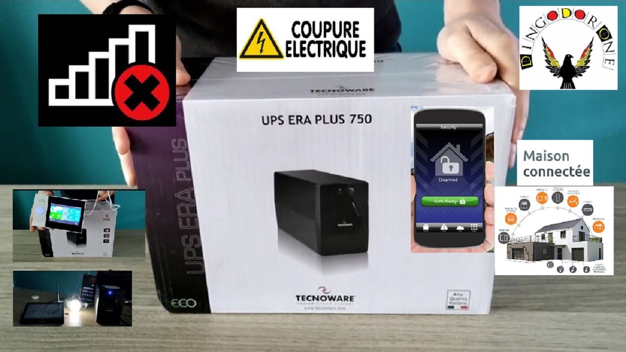 Conseil Dingo Comment je fais si il y a une coupure d'électricité sécurité, Wifi, domotique Onduleur