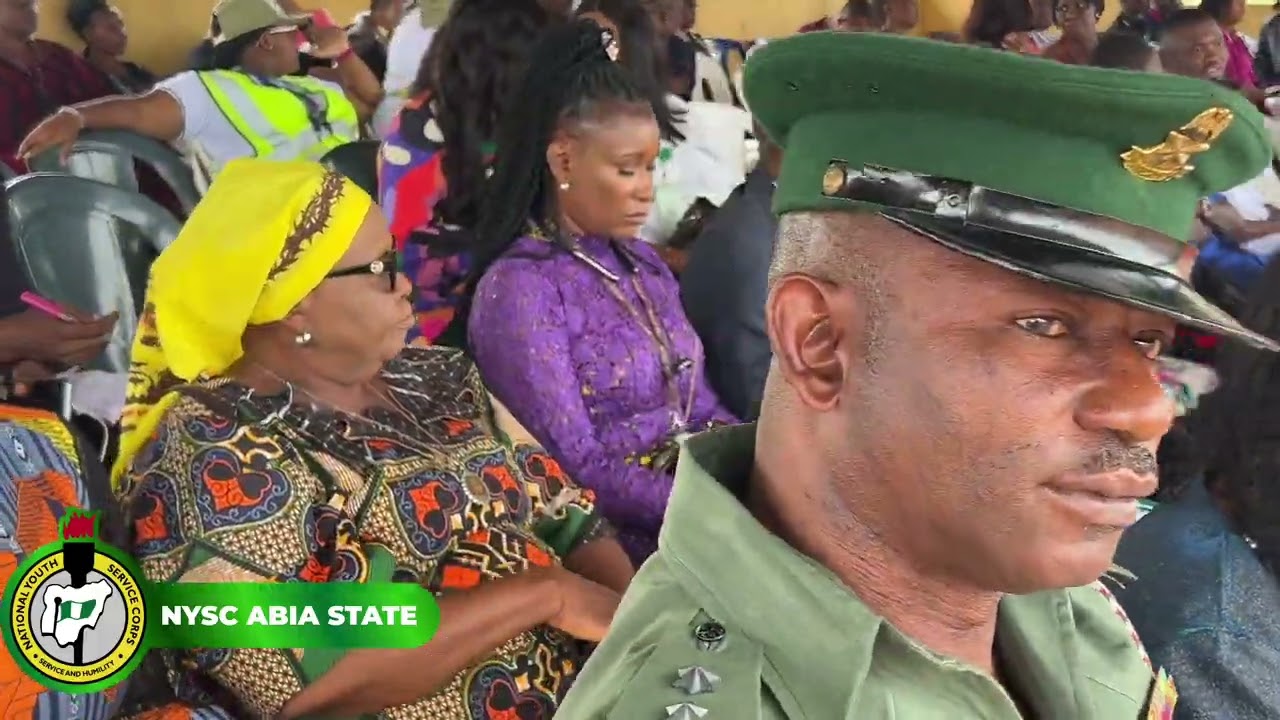 NYSC Abia state Swearing Ceremony at Bende Umunna