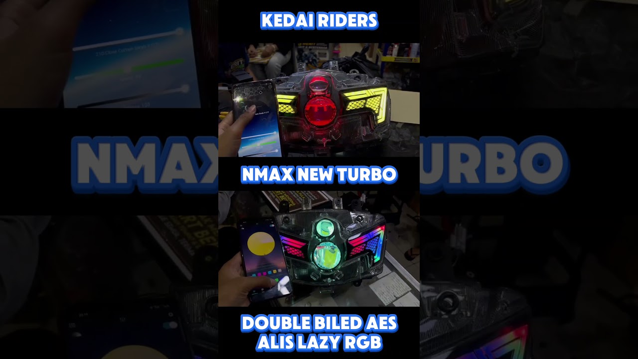Nmax new turbo dengan double biled 