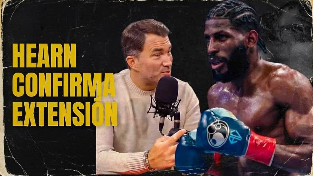 Andy Cruz RENUEVA con Matchroom | Eddie Hearn revela los próximos pasos