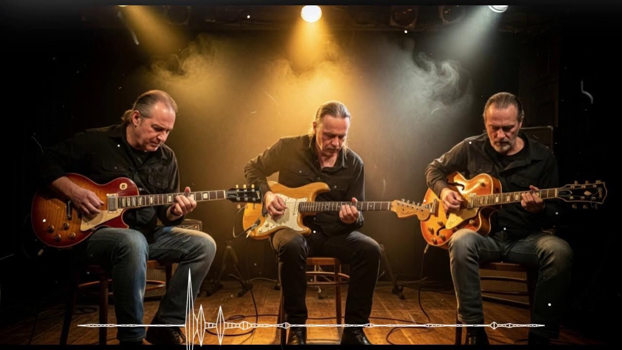 Strong Men’s Blues 🔥 LIVE Performance | Emotional Guitar Ballads Collection