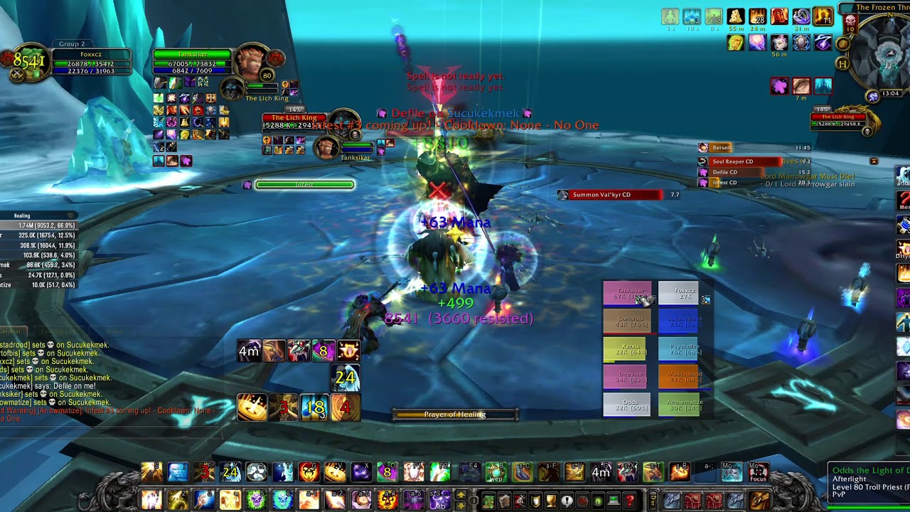 Bane soloheal holy priest pov