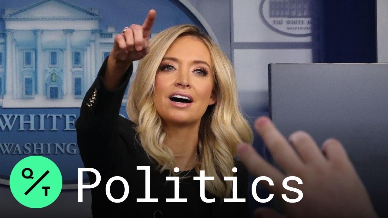Trump Press Secretary Kayleigh McEnany Holds First Podium Briefing in a Year