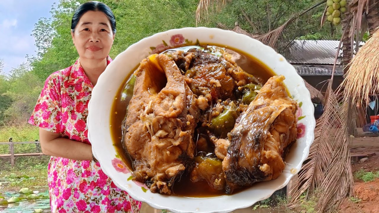 របៀបខត្រីឆ្កោកឲ្យមានរសជាតិឆ្ងាញ់-Cambodia food/Dara Cooking 